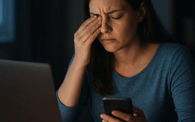 Przeciążenie cyfrowe – jak chronić oczy przed ekranami